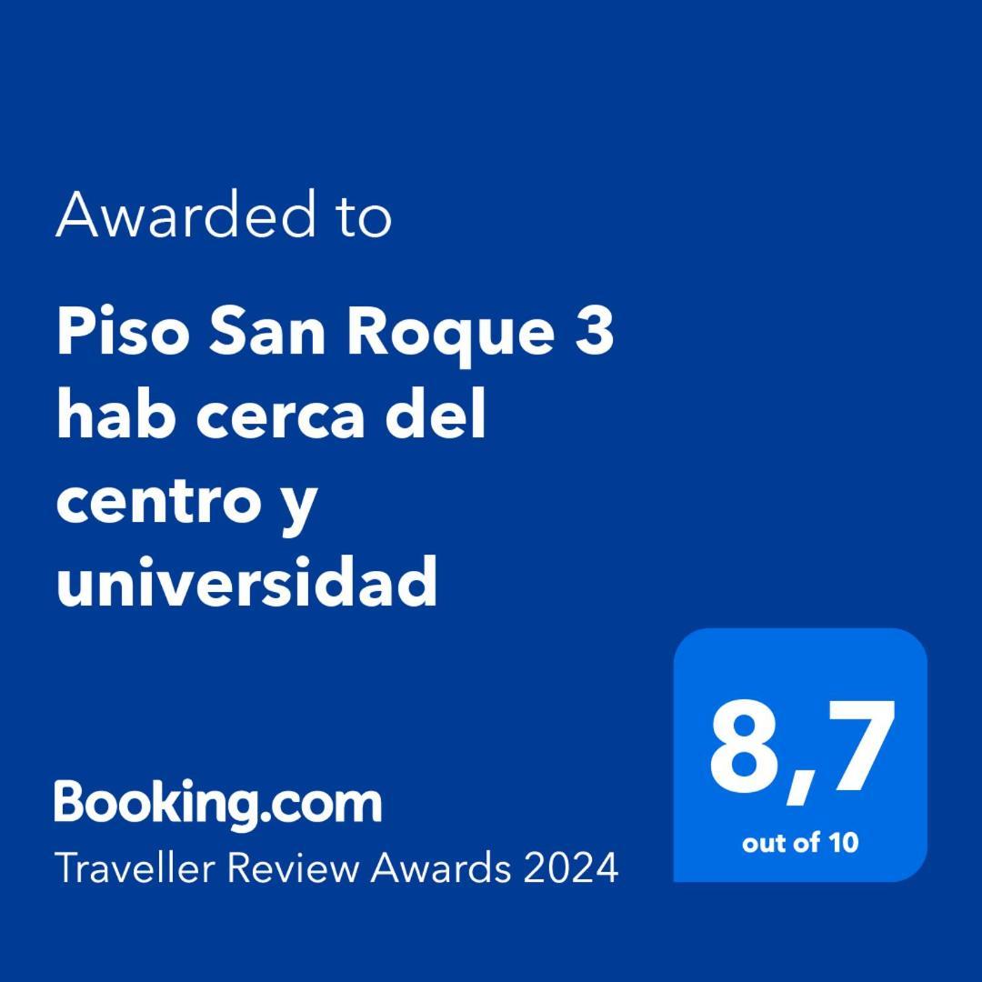 דירות סנטנדר Piso San Roque 3 Hab Cerca Del Centro Y Universidad מראה חיצוני תמונה